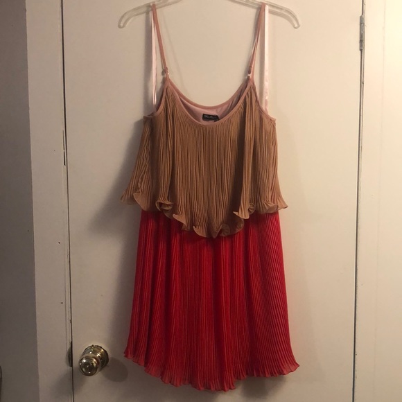 Two toned, swing dress mini - Picture 1 of 7